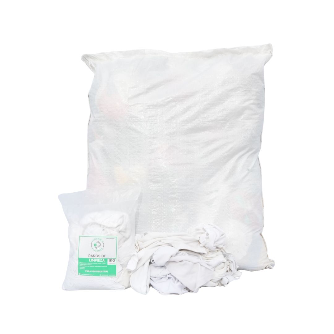 Paño blanco algodon