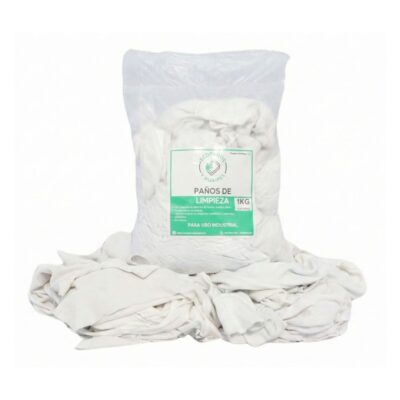 Paño blanco de algodón