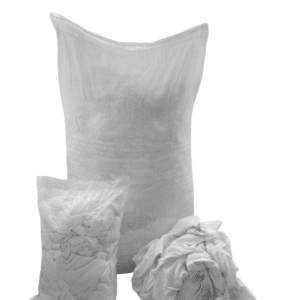 Paño blanco de algodón, 25 kg (bolsas 1 kg)