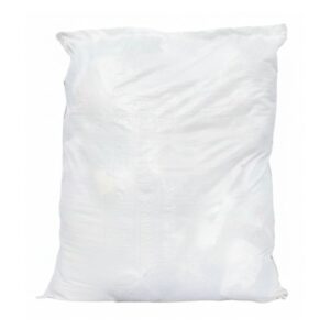 Paño blanco de algodón, 25 kg a granel