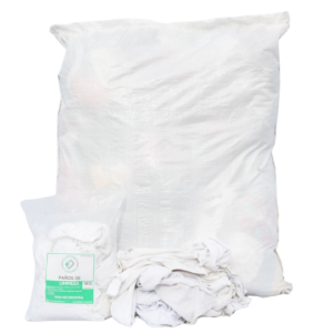 Paños de algodón blanco