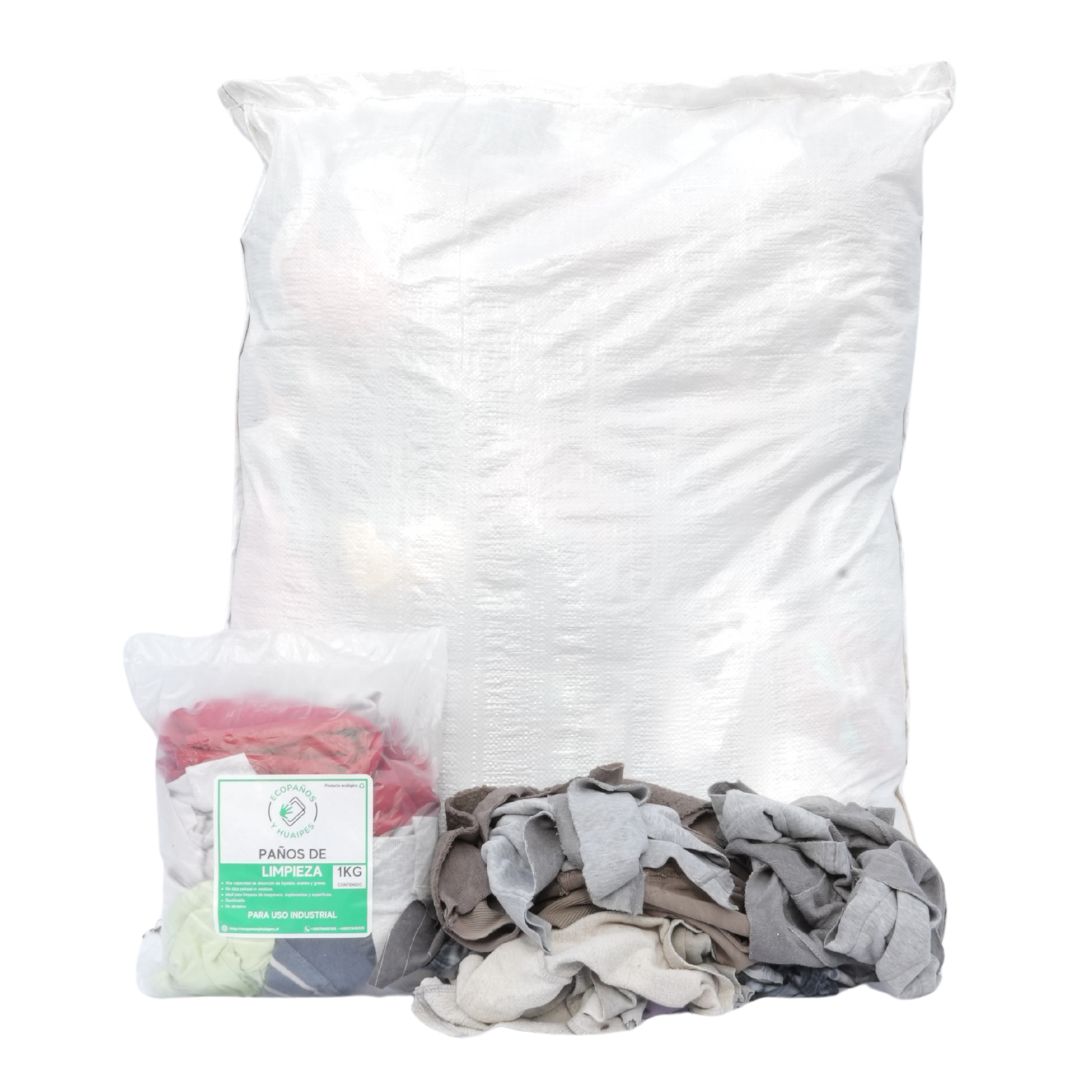 Paño color de franela, 20 kg (bolsas 1 kg)