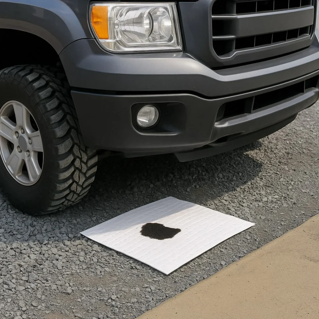 Paño absorbente para hidrocarburos