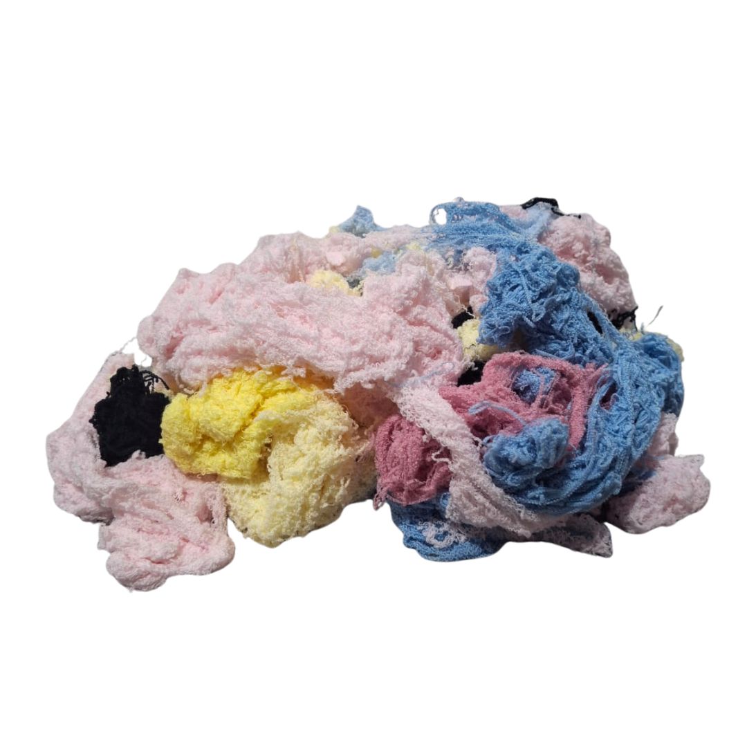 Huaipe de algodón color 1 Kg - Imagen 2