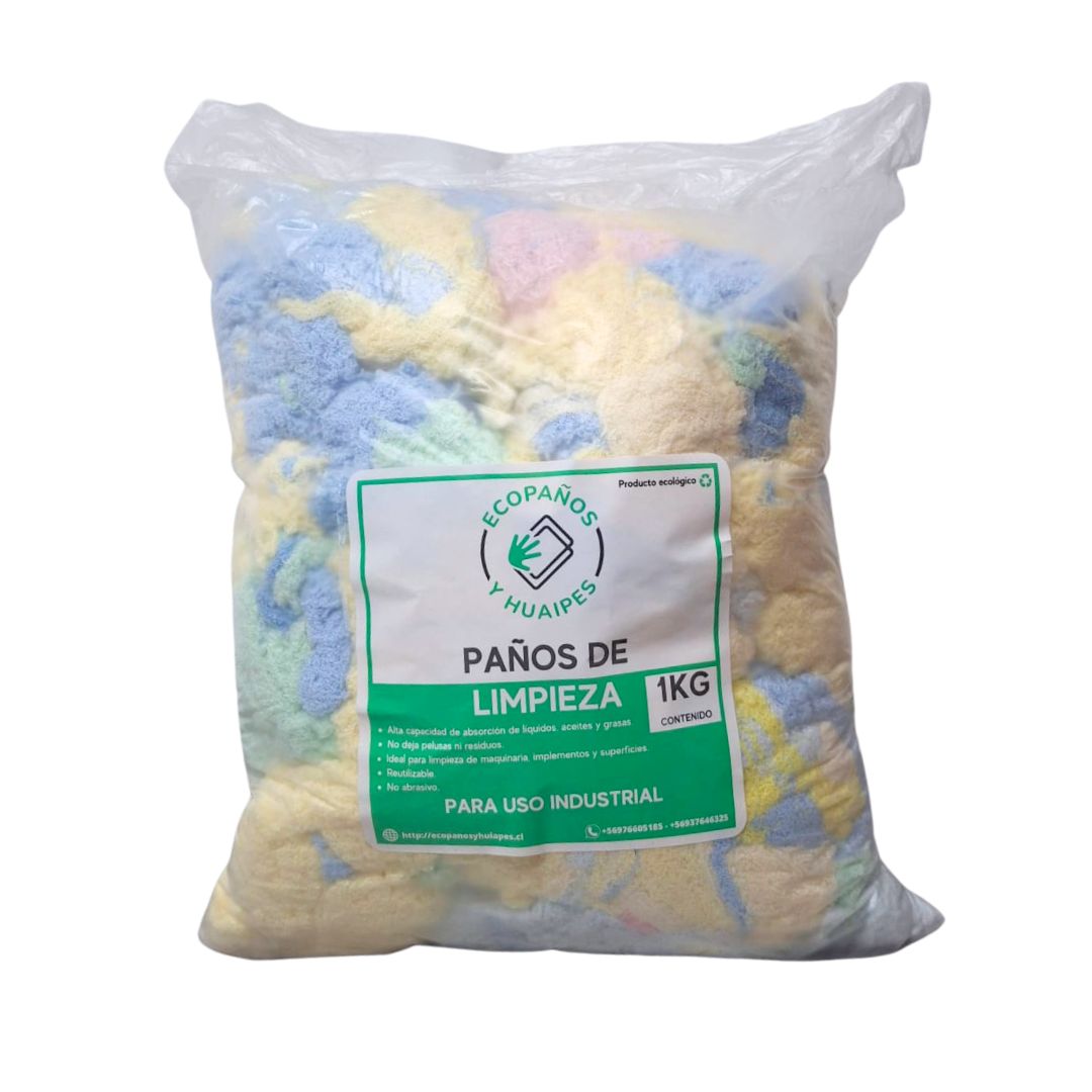 Huaipe de algodón color 1 Kg - Imagen 3